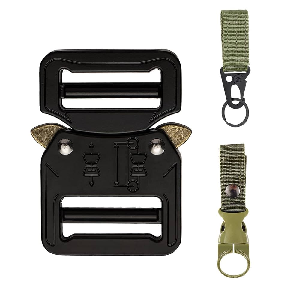 Amazon.com: Candrame Metal Buckle Dual Adjustable No-Sew